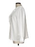 Allegra K 100% Polyester Ivory Long Sleeve Polo Size L - photo 5
