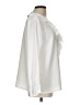 Allegra K 100% Polyester Ivory Long Sleeve Polo Size L - photo 4