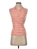 J. McLaughlin Orange Sleeveless Blouse Size XS - photo 1