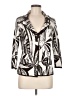 Chico's Ivory Silk Cardigan Size Med (1) - photo 1