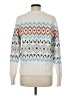 Ann Taylor LOFT Argyle White Pullover Sweater Size M - photo 2