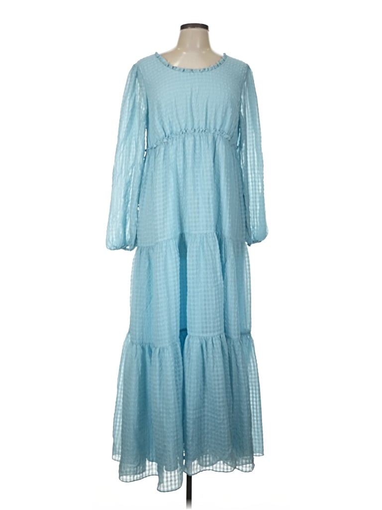 Pre-owned Rachel Parcell Casual Dress In Blue