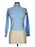 Moa Moa Blue Long Sleeve Blouse Size L - photo 1