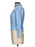 Moa Moa Blue Long Sleeve Blouse Size L - photo 5