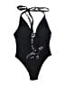 Unbranded Animal Print Black One Piece Swimsuit Size 1X - photo 2