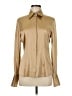 Madeleine Metallic Tan Long Sleeve Blouse Size EU (IT) 42 / US 6 - photo 1