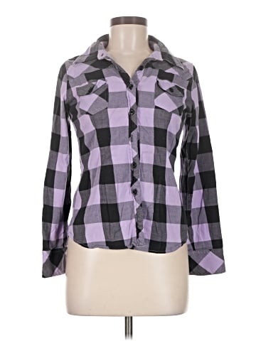 PaperDoll Long Sleeve Button-Down Shirt (view 1)