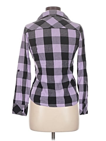 PaperDoll Long Sleeve Button-Down Shirt (view 2)