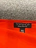Topshop 100% Polyester Orange Tank Top Size 10 - photo 4
