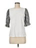 CeCe Gray 3/4 Sleeve Top Size M - photo 1