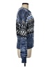 Ann Taylor LOFT Chevron-herringbone Blue Pullover Sweater Size M - photo 4