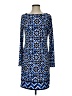 MICHAEL Michael Kors Print Blue Casual Dress Size S - photo 1