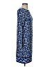 MICHAEL Michael Kors Print Blue Casual Dress Size S - photo 4