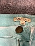 CAbi Color Block Teal Jeans Size 4 - photo 7