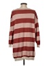 Free People 100% Cotton Stripes Tan Poncho Size XS - photo 2