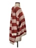 Free People 100% Cotton Stripes Tan Poncho Size XS - photo 4