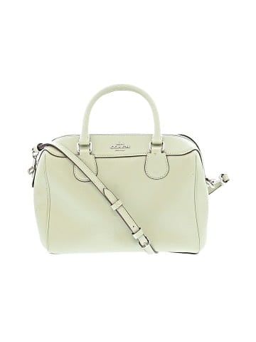 Coach Factory Leather Satchel (view 1)
