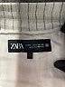 Zara Stripes Gray Casual Pants Size M - photo 6