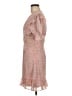 Assorted Brands 100% Polyester Paisley Pink Casual Dress Size 8 - photo 5