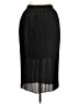 Unbranded Solid Black Formal Skirt Size L - photo 2