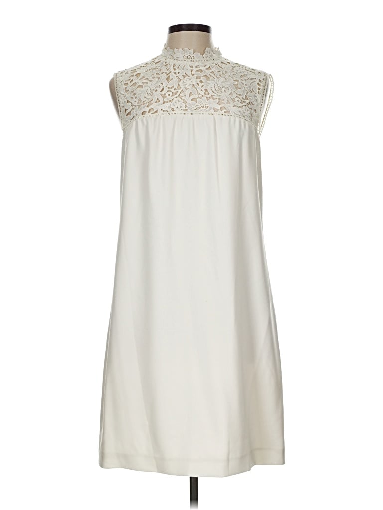 Pre-owned Theory Casual Dress In Ivory