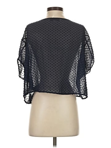 Beyond Vintage Short Sleeve Silk Top (view 2)