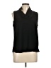 Zara Basic Black Sleeveless Blouse Size L - photo 1