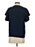 Unbranded 100% Polyester Blue Short Sleeve Top Size S - photo 2