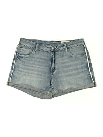 Cosmic Blue Love Denim Shorts (view 1)