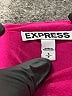 Express 100% Polyester Pink 3/4 Sleeve T-Shirt Size S - photo 7