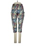 Assorted Brands Print Blue Active Pants Size S - photo 1
