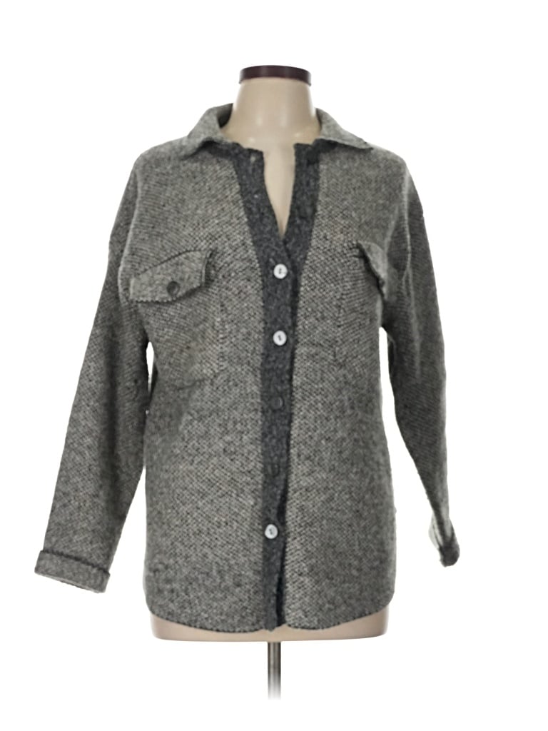 Pre-owned Staccato Cardigan Sweater In Gray