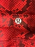 Lululemon Athletica Animal Print Red Leggings Size Fits all women - photo 7