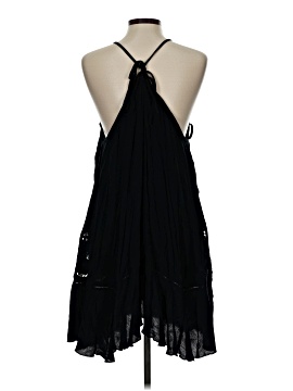 free people intimately black dress LIQUID ORGANZA SCULPT DRESS WITH CAPE AT THE BACK | CULT MIA