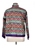 Coldwater Creek 100% Other Print Purple Jacket Size 1X - photo 2