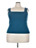 Torrid Blue Tank Top Size 4X Plus (4) - photo 1