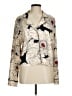 Noli Floral Ivory Long Sleeve Blouse Size M - photo 1