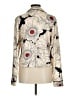 Noli Floral Ivory Long Sleeve Blouse Size M - photo 2