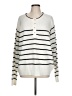 Andree by UNIT 100% Acrylic Stripes White Pullover Sweater Size L - photo 1