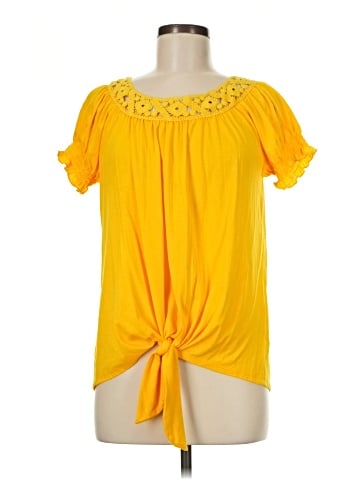 80 Park Short Sleeve Blouse (view 1)