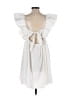Shein 100% Polyester White Cocktail Dress Size 6 - photo 2
