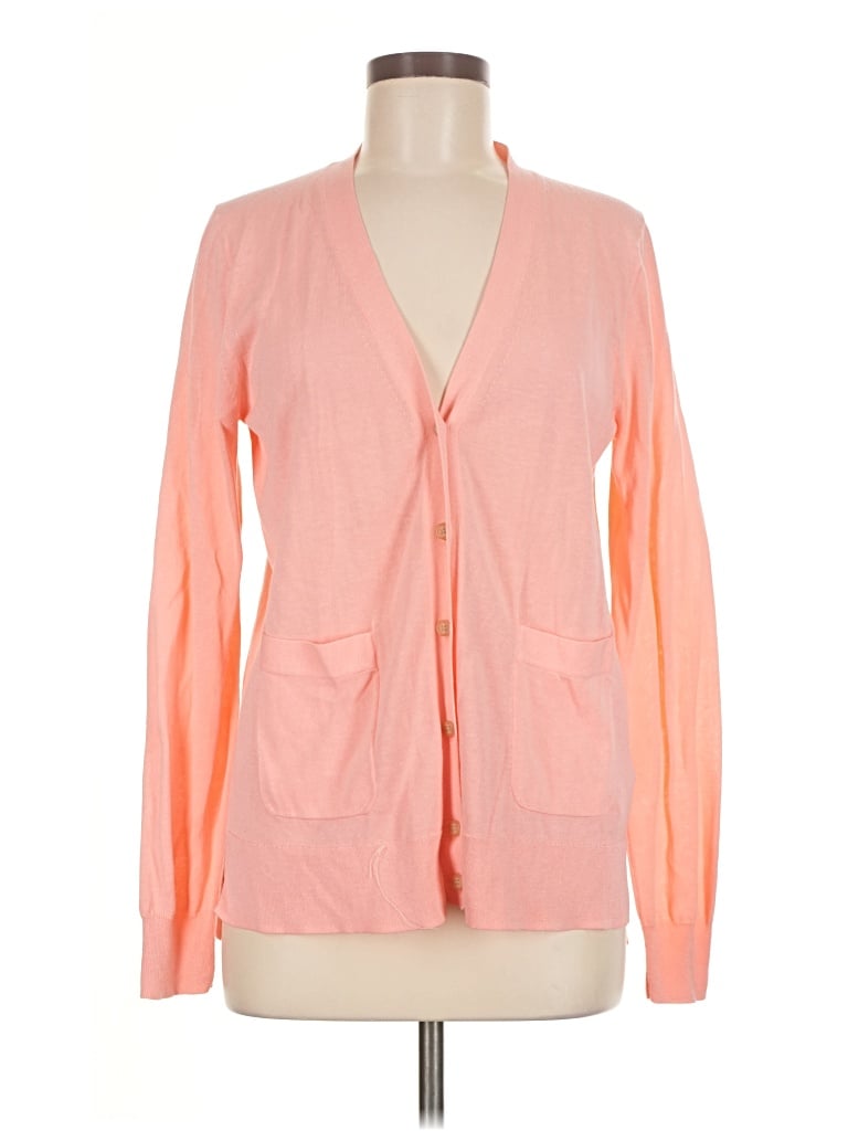 Pre-owned Jcrew Cardigan Sweater In Pink