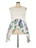 Reborn Ivory Sleeveless Blouse Size 3X - photo 1