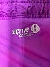 Active 100% Polyester Purple Athletic Shorts Size M - photo 3