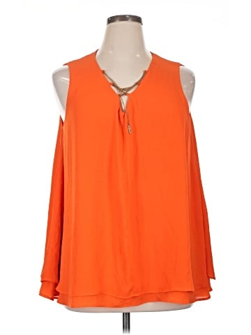 NY Collection Sleeveless Blouse (view 1)