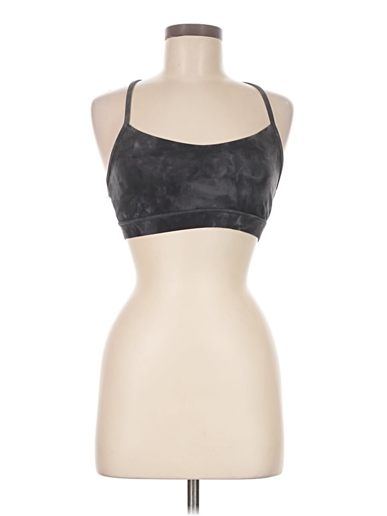 Pre-owned Lululemon Athletica Sports Bra In Gray