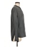 Vince. 100% Silk Gray Long Sleeve Silk Top Size M - photo 4