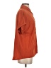 Shein 100% Polyester Orange Short Sleeve Blouse Size XS - photo 4
