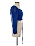 Shein Blue Long Sleeve Blouse Size 4 - photo 4