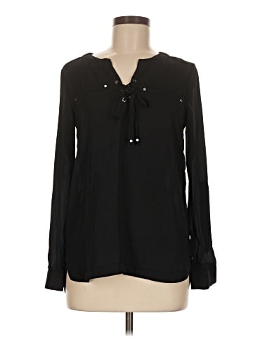 My Michelle Long Sleeve Blouse (view 1)